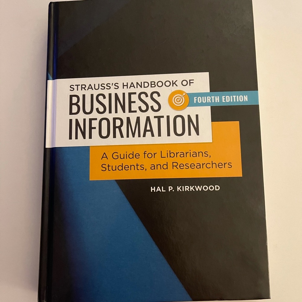 Strauss’s Handbook of Business Info textbook